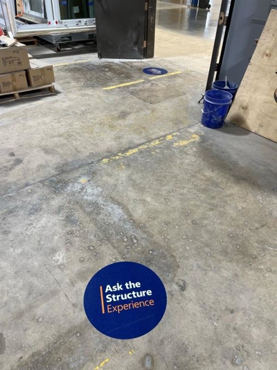 Floor Graphics Photo